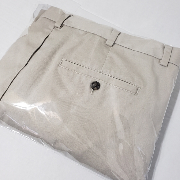 Brooks Brothers Advantage Chino Elliot Pants 38x30 Beige White 100% Cotton - Picture 9 of 9